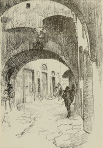 Bögen, Via Strozzi von William Penhallow Henderson