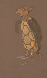 Mock Turtle Kostümdesign für Alice im Wunderland, 1915 von William Penhallow Henderson