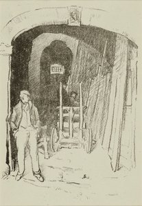Der Holzsägen von William Penhallow Henderson