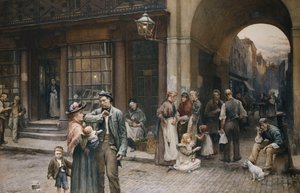 Samstagabend, 1898