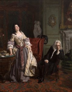 Alexander Pope erklärte Lady Mary Wortley Montagu seine Liebe, 1852