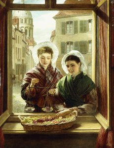 An meinem Fenster, Boulogne von William Powell Frith