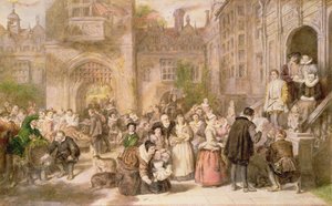Volljährigkeit in alten Zeiten von William Powell Frith