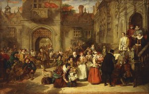 Erwachsenwerden in alten Zeiten, 1849 von William Powell Frith