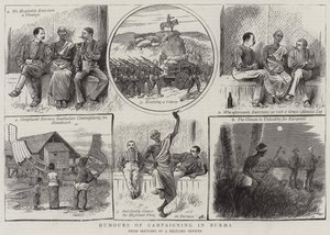 Humor des Feldzugs in Burma