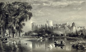Schloss Windsor von Nordwesten von William Richardson