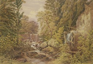 Carls Mühle, Tarrytown, New York, 1851 von William Rickarby Miller