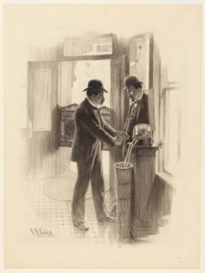 "Ich glaube nicht, dass es steigt; Ich weiß, dass es steigt!" von William Robinson Leigh