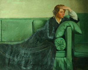 Blumen-, Frucht- und Dornenstück von William Rothenstein