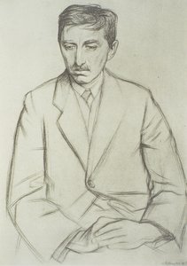 Porträt von E.M. Forster (1879-1970)