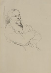 Porträt von Moritz Rothenstein von William Rothenstein