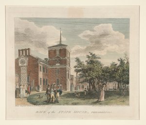 Rückseite des State House, Philadelphia