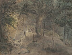 Die Aussicht vom Quellhaus in Echo, ca. 1808 von William Russell Birch