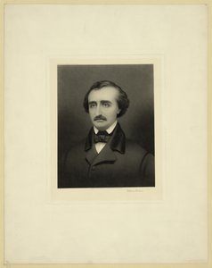 Porträt von Edgar Allan Poe 1809-1849, ca. 1896 von William Sartain