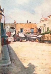 Eine Ecke in der Nähe des Marktes, Nizza