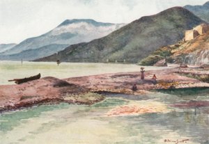 Italien und Frankreich, Mündung der Roya von William Scott