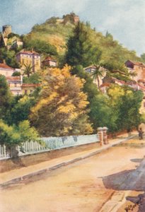 Straße in Hyeres von William Scott