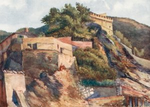 Die alte Burg, Levanto von William Scott