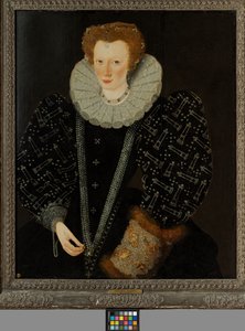 Elizabeth Palmer, ca. 1564-1633 von William Segar