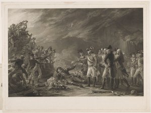 Der Ausfall, gemacht von der Garnison von Gibraltar am Morgen des 27. November 1781 von William Sharp