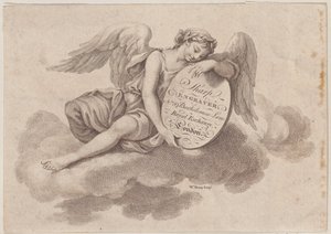 Handelskarte für William Sharp, Graveur, 18. Jahrhundert