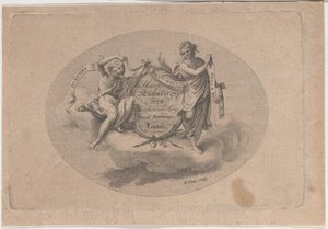 Handelskarte für William Sharp, Graveur, 19. Jahrhundert von William Sharp