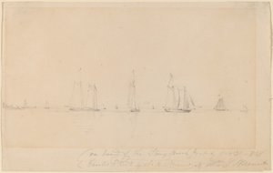 An Bord des Stony Brook Packet von William Sidney Mount