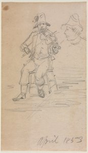 Der geigende Bettler, 1853