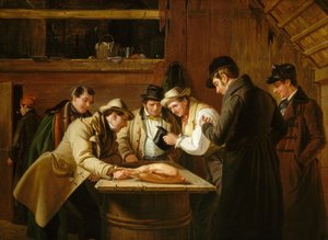 Die Verlosung der Gans, 1837