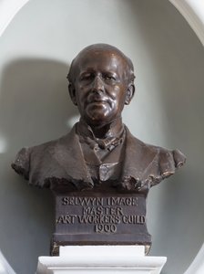 Büste von Selwyn Image, 1900 von William Silver Frith