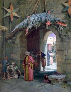 Ein Türrahmen in Kairo, 1884