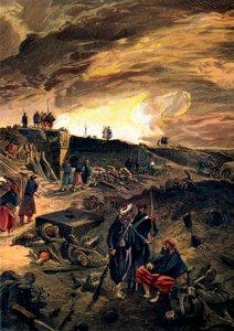 Nach der Einnahme von Malakoff am 8. September 1855, um 1855 von William Crimea Simpson