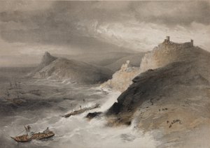 Sturm in der Bucht von Balaklawa am 14. November 1854, 1855 von William Crimea Simpson