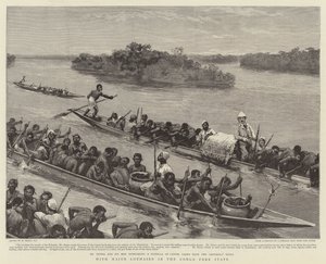 Mit Major Lothaire im Kongo-Freistaat von William Small