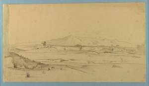 Studie einer Landschaft von William Stanley Haseltine