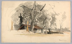 Studie der Landschaft, Baveno, Lago Maggiore, Italien
