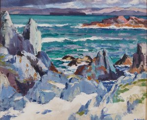 Blick vom Skibo Castle von William Stewart MacGeorge