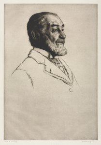 Frederick Harrison, 1914 von William Strang