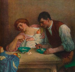 Abendessen, 1905, 1906