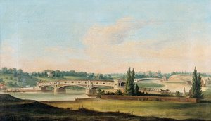 Ansicht einer Brücke über den Schuylkill River