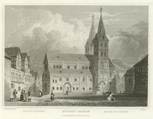 Kirche von Boppart von William Tombleson