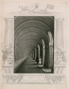 Thames-Tunnel von William Tombleson