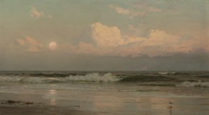 Der Augustmond von William Trost Richards