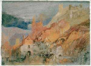 Am Ende des Weges von Bernkastel nach Trarbach von Joseph Mallord William Turner