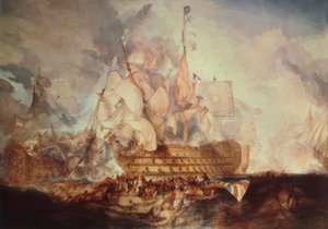 Die Schlacht bei Trafalgar von Joseph Mallord William Turner