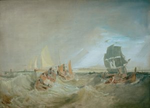 Schiffe an der Mündung der Themse