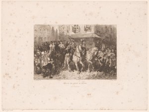 Einzug der Edlen in Brüssel, 1566 von William Unger