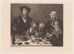 Porträt von Pieter Jan Foppesz. und Alijdt van Beresteyn mit ihren Kindern