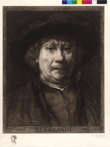 Selbstporträt von Rembrandt von William Unger