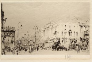 Londoner Straße von William Walcot